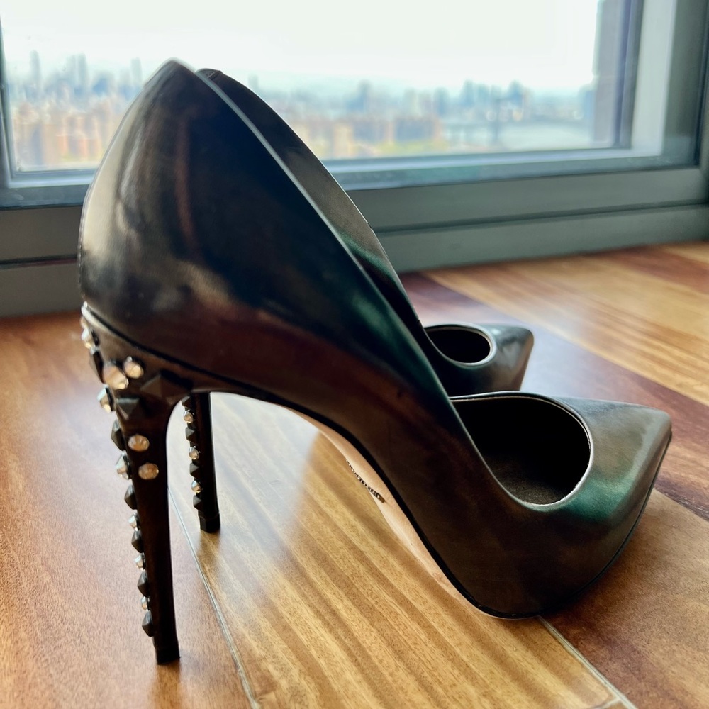 Dolce & Gabbana - Bronze Studded Stiletto Heels 8.5